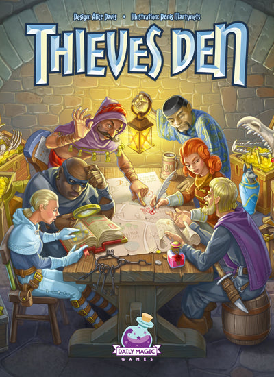 Thieves Den Plus Fortune favorece o pacote de expansão ousado (Kickstarter Special), geek, jogos de kickstarter, jogos, jogos de tabuleiro do Kickstarter, jogos de tabuleiro, Daily Magic Games, Ladrões den, os jogos Steward Loja de edição do kickstarter, desenho de cartas, construção de padrões Daily Magic Games