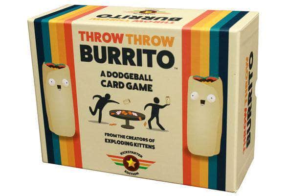 Throw Throw Burrito: Kickstarter Edition (Kickstarter Special) Juego de mesa de Kickstarter Exploding Kittens 0852131006181 KS800740A