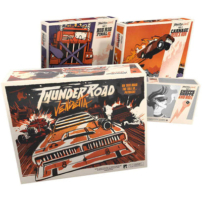 Thunder Road Vendetta：最大Chrome Pledge Bundle（Kickstarter预购特别节目）Kickstarter棋盘游戏 Restoration Games KS001212A