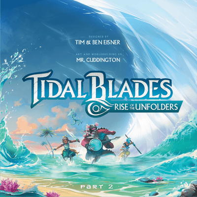 Tidal Blades 2: Rise of the Inwarders Deluxe Edition Plus pacote de lavagem em miniatura (Kickstarter Pré-encomenda) jogo de tabuleiro Kickstarter Druid City Games KS001236A