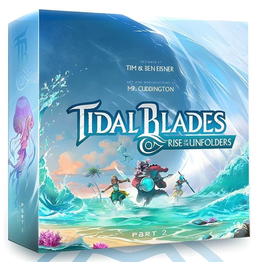 Tidal Blades 2: Rise of the Unfolders Deluxe Edition Plus Miniature Wash Bundle (Kickstarter förbeställning Special) Kickstarter Board Game Druid City Games KS001236A
