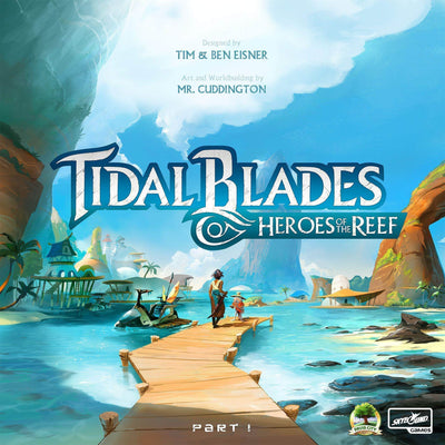 潮汐刀片：珊瑚礁豪华版的英雄（Kickstarter Special）Kickstarter棋盘游戏 Druid City Games KS000856A