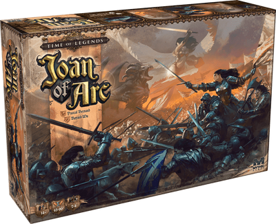 Zeit der Legenden Joan of ARC: All-In-Bündel (Kickstarter-Vorbestellungsspecial) Kickstarter-Brettspiel Mythic Games