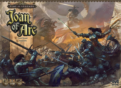 Time of Legends Joan of Arc: Maiden Promedge (Kickstarter Pre-Order Special) Juego de mesa de Kickstarter Mythic Games