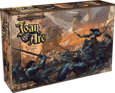 Tijd van legendes Joan of Arc: Maiden Pledge plus legendarische add-on bundel (Kickstarter pre-order special) Kickstarter Board Game Mythic Games