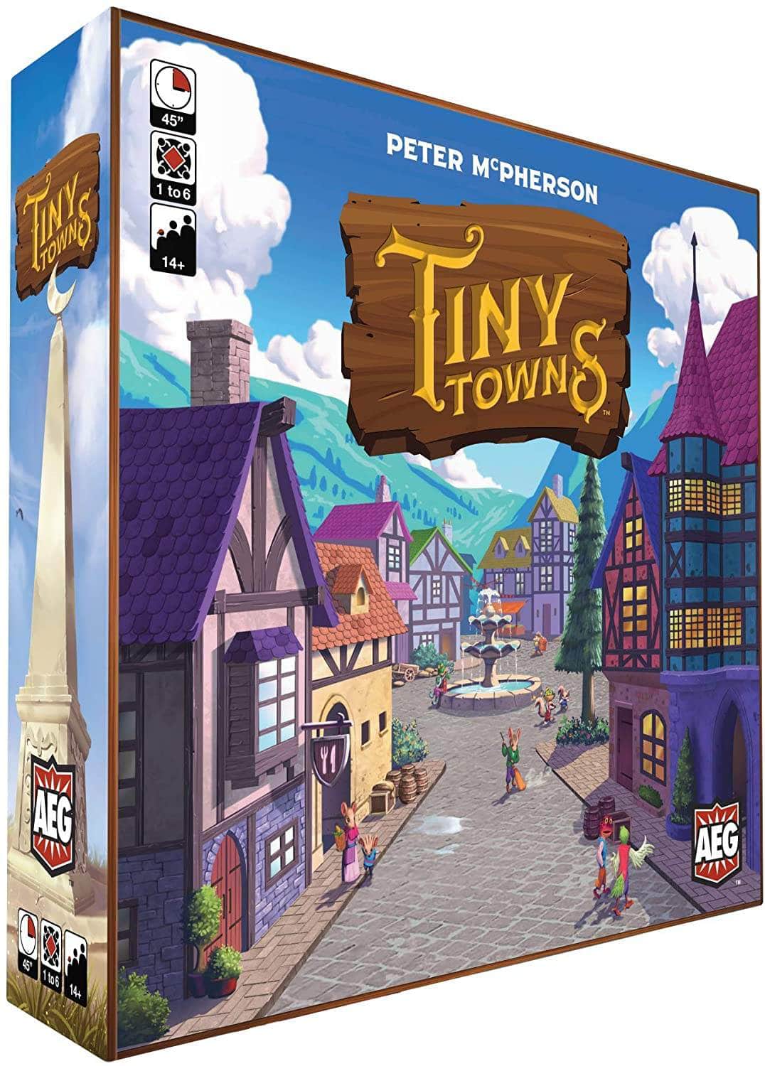Tiny Towns (Retail Edition) Retail Board Game Alderac Entertainment Group KS800585A