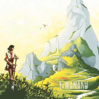 Tiwanaku: Pacote de Deluxe Edition (Kickstarter Pré-encomenda especial) jogo de tabuleiro Kickstarter Sit Down! KS800391B
