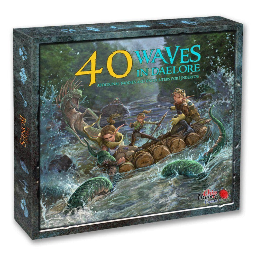 Trop d'os: 40 vagues à Daelore (édition de précommande de vente au détail) Extension du jeu de vente au détail Chip Theory Games KS000143Q