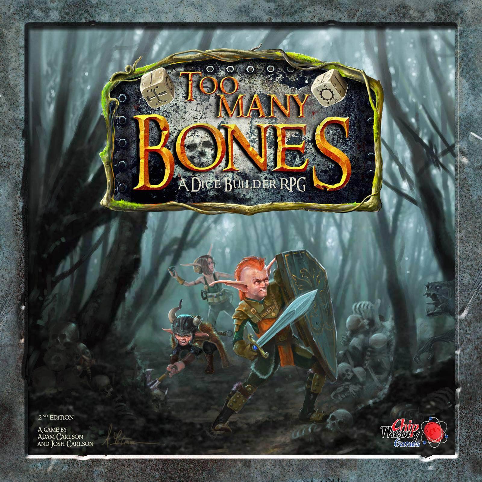 Te Veel Bones: Adventure Map 2.0 Pre-Order Board Game Geek, Games, Board Games, Chip Theory Games, Gamesland? ???, Te Veel Botten, Kickstarter Board Games, Coöperatieve Games, Dek, Bag Chip Theory Games KS000143F