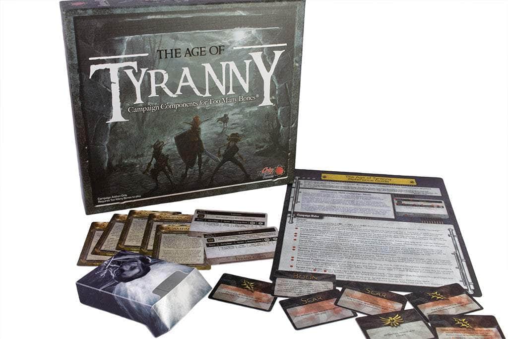 For mange knogler: Age of Tyranny (Retail Edition) Detailbestyrelsesspiludvidelse Chip Theory Games KS000143N