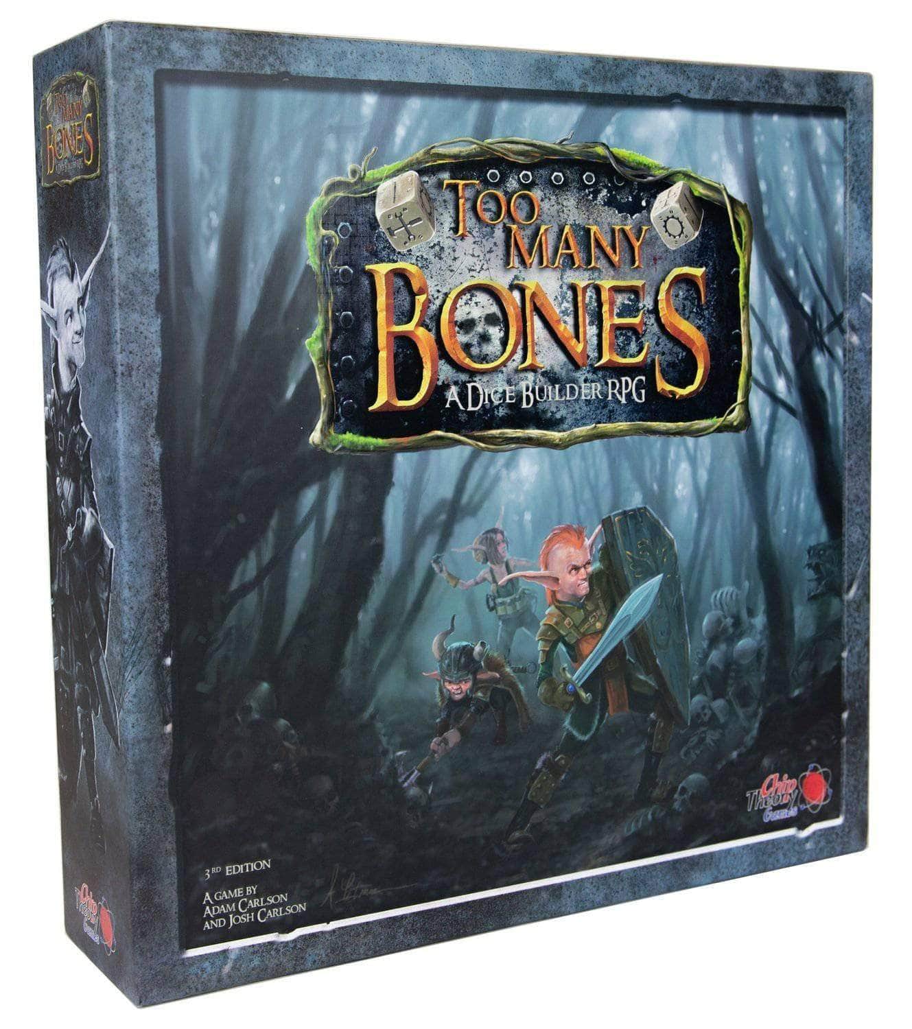 Too Many Bones: Core Game Ding&Dent (Retail Edition) Retail Board Game Chip Theory Games 0704725644067 KS000143E