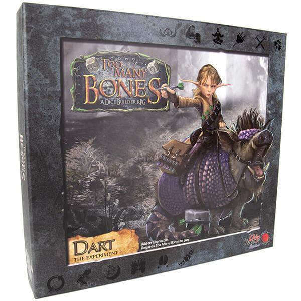 Demasiado Bones: Dart (Edición minorista) Expansión del juego de mesa minorista Chip Theory Games KS000143H