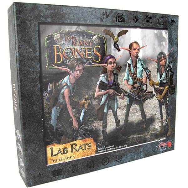 Too Many Bones: Lab Rats (Retail Edition) Retail Board Game Expansion Chip Theory Games KS000143J
