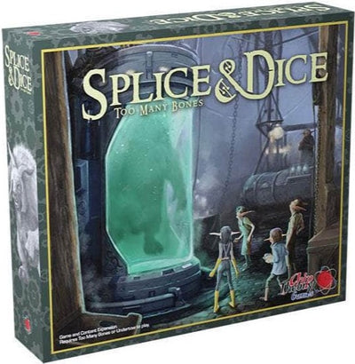 กระดูกมากเกินไป: Splice &amp; Dice (Retail Edition) การขยายเกมกระดานค้าปลีก Chip Theory Games KS000143O