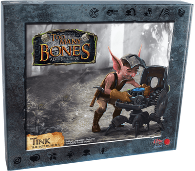 Muitos ossos: Tink pré-encomenda Geek, jogos, jogos de tabuleiro, expansões de jogos de tabuleiro Kickstarter, expansões de jogos de tabuleiro, Chip Theory Games, Muitos ossos tink, jogos de tabuleiro do Kickstarter, jogo cooperativo, construção de piscina de deck Chip Theory Games KS000143L