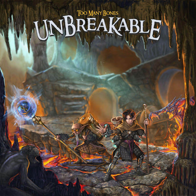 Demasiados Bones: Juego de mesa minorista Unbreakable (Edición de pedido pre-pedido) Chip Theory Games KS000143V