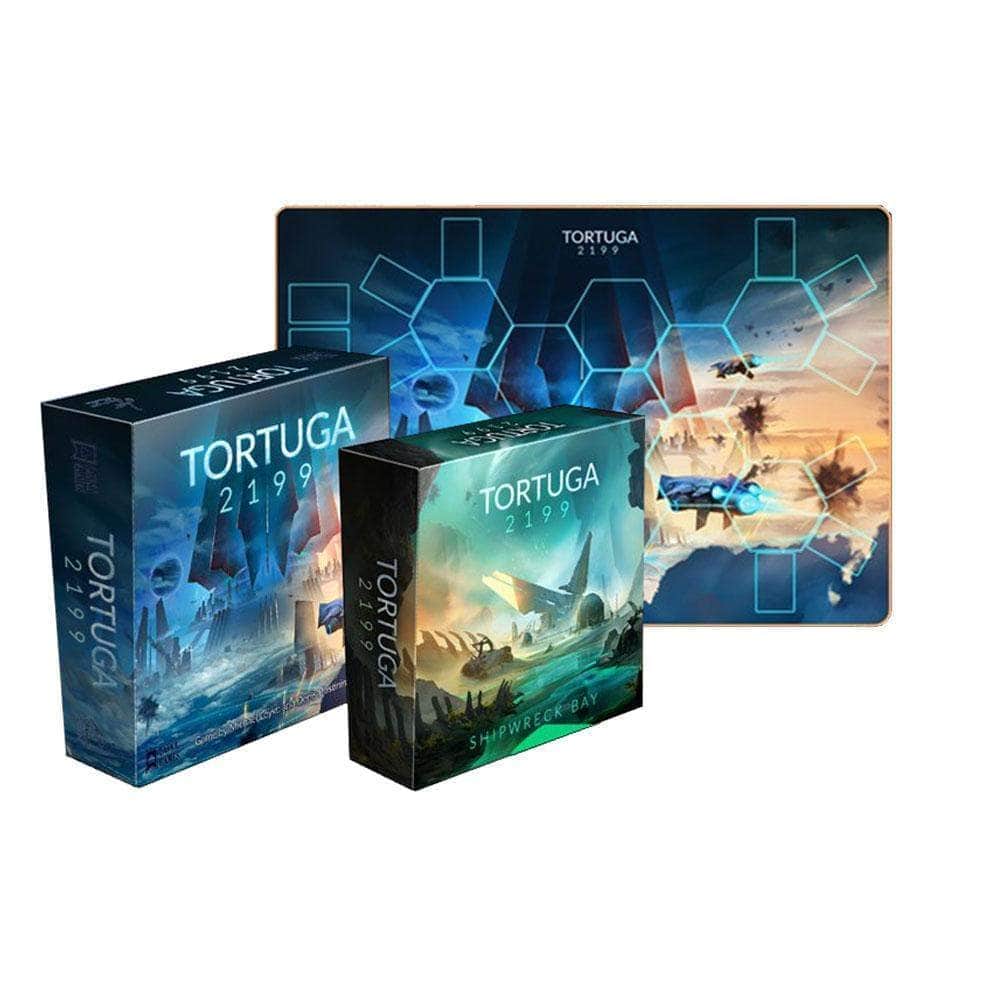 Tortuga 2199: pakiet zastawu Captain (Kickstarter w przedsprzedaży Special) Kickstarter Game Grey Fox Games KS000619a