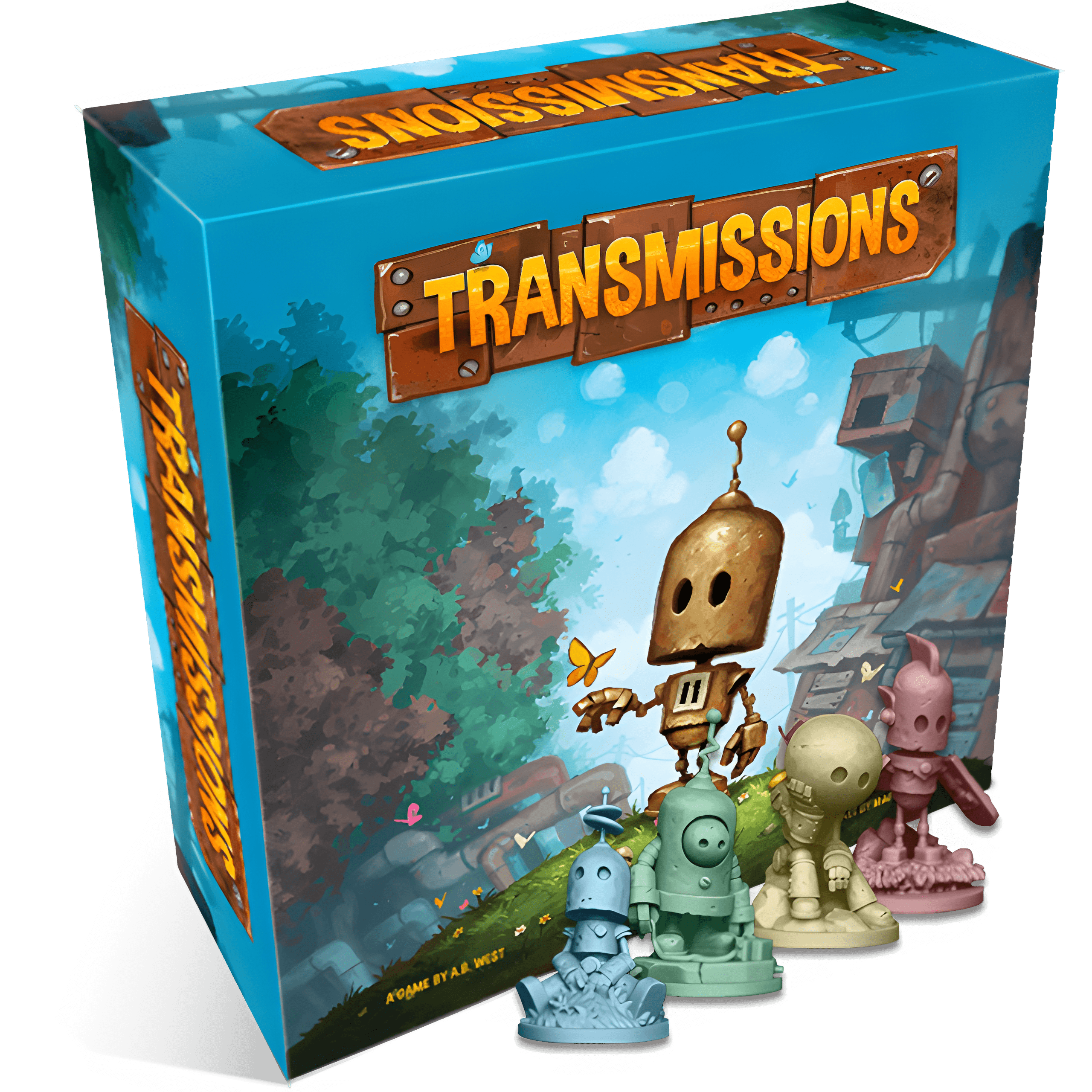 トランスミッションデラックスKickstarterボードゲーム - The Game Steward