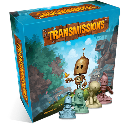Transmissões: pacote de Deluxe Edition (Kickstarter Pré-encomenda especial) jogo de tabuleiro Kickstarter Crosscut Games KS001115A