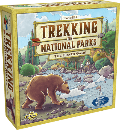 Trekking: The National Parks (Kickstarter Special) Kickstarter Board Game Bink Ink KS800099A