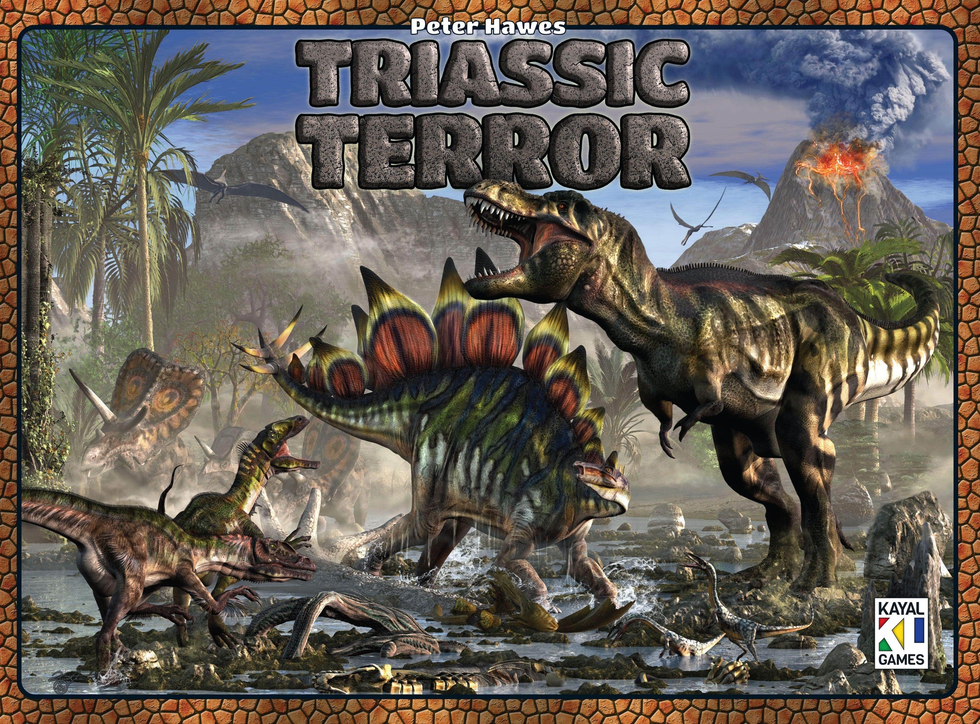 Triassic Terror (Kickstarter Special) Kickstarter Board Game Eagle-Gryphon Games KS800043A