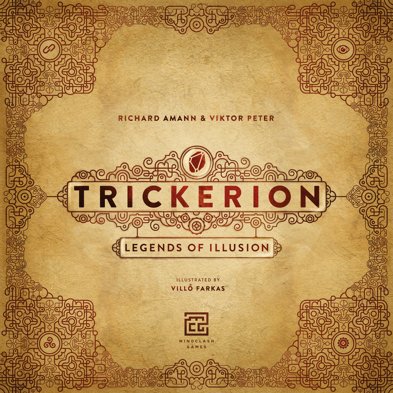 Trickerion: Legends of Illusion (Kickstarter Special) เกมกระดาน Kickstarter Mindclash Games KS800647A