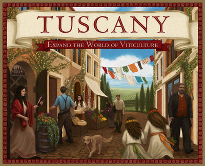 Tuscany: ขยายโลกแห่งการปลูกองุ่น (Kickstarter Special) การขยายเกมกระดาน Kickstarter Arclight KS800079A