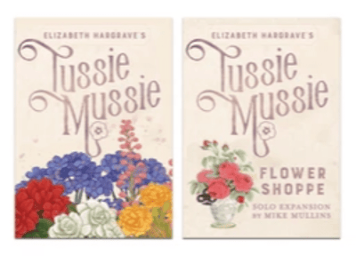 Tussie Mussie Game Pledge (Kickstarter pre-pedido especial) Botón de juego de mesa de kickstarter