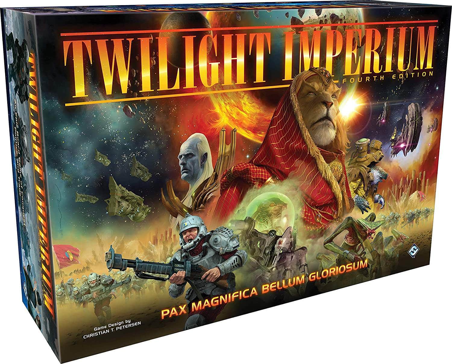 Twilight Imperium: Negyedik kiadású társasjáték (kiskereskedelmi előrendelés) kiskereskedelmi társasjáték Fantasy Flight Games KS001065A