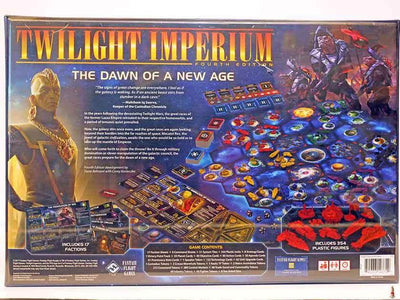 Twilight Imperium: เกมกระดานรุ่นที่สี่ (Retail Pre-order Edition) เกมกระดานค้าปลีก Fantasy Flight Games KS001065A