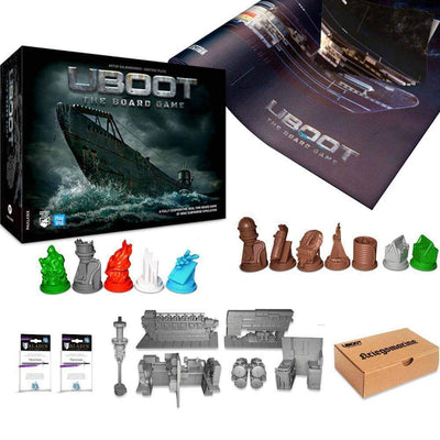 حزمة ألعاب UBOOT الكل في اللوحة (Kickstarter Special) لعبة Kickstarter Board PHALANX PlayWay SA KS000783