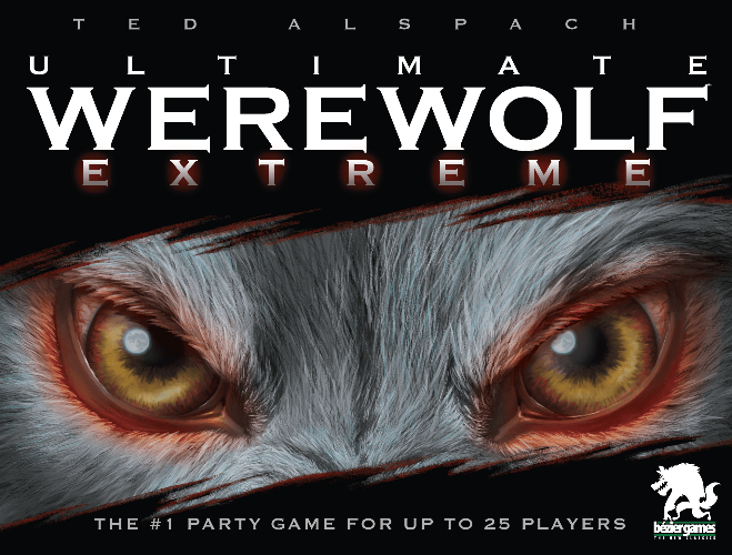 Ultimate Werewolf Extreme: إصدار Super Collector's (Kickstarter Special) لعبة Kickstarter Board Bezier Games 0810024460212 KS800743A