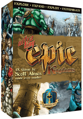 Ultra-tiny episke kongeriger (Kickstarter Special) Kickstarter Board Game Gamelyn Games