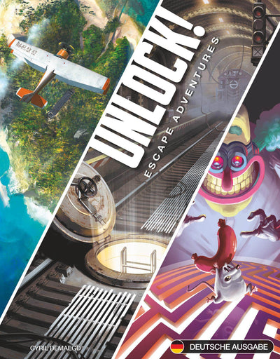 Unlock! Escape Adventures Retail Board Game Asmodee, Asterion Press, Gém Klub Kft., Kaissa Chess &amp; Games, Korea Boardgames co., Lifestyle Boardgames, Morapiaf, Rebel, Space Cowboys KS800525A