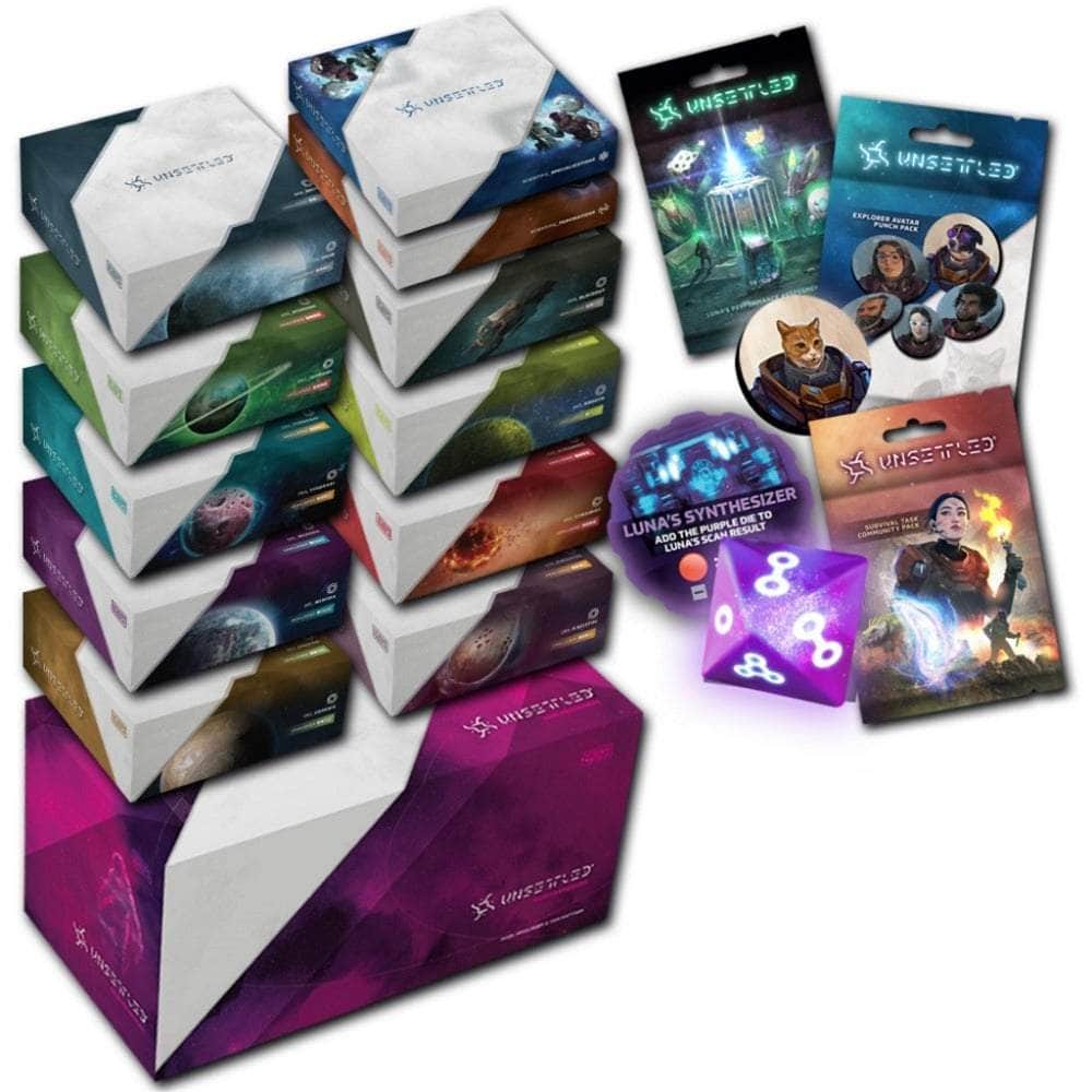불안정 : Supernova 번들 (킥 스타터 선주문 특별) 킥 스타터 보드 게임 Orange Nebula Games KS001319A