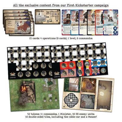 V-Sabotage: Newcomers Deluxe All-In Pledge Bundle (Kickstarter Pre-Order Special) Kickstarter Board Game Triton Noir KS001169A