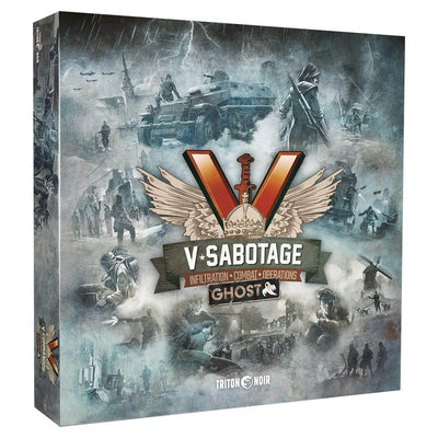 V-Sabotage: Newcomers Deluxe All-in Pledge Bundle (Kickstarter Pre-megrendelés Special) Kickstarter társasjáték Triton Noir KS001169a