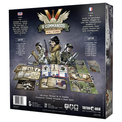 V-Sabotage: Newcomers Deluxe All-In Pledge Bundle (Kickstarter Pre-Order Special) Kickstarter Board Game Triton Noir KS001169A