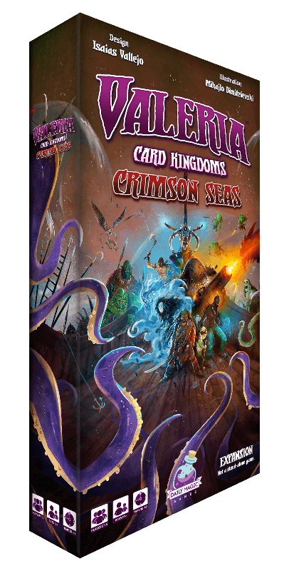 Valeria Card Kingdoms: Crimson Seas (Kickstarter Preoder Special) Kickstarter kártyajáték bővítése Daily Magic Games