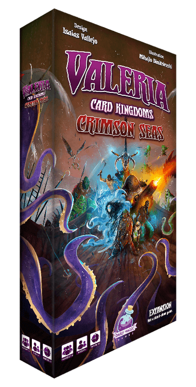 Valeria Card Kingdoms: Crimson Seas (Kickstarter Pré-encomenda especial) Kickstarter Card Game Expansion Daily Magic Games