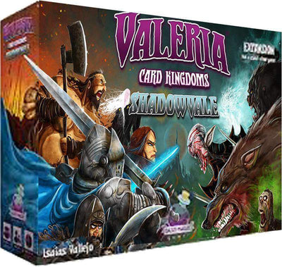 Valeria Card Kingdoms: Shadowvale (Kickstarter Pre-order พิเศษ) การขยายเกมบอร์ด Kickstarter Daily Magic Games