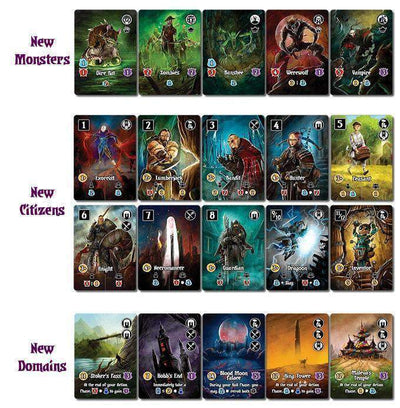 Valeria Card Kingdoms: Shadowvale (Kickstarter Pre-order พิเศษ) การขยายเกมบอร์ด Kickstarter Daily Magic Games