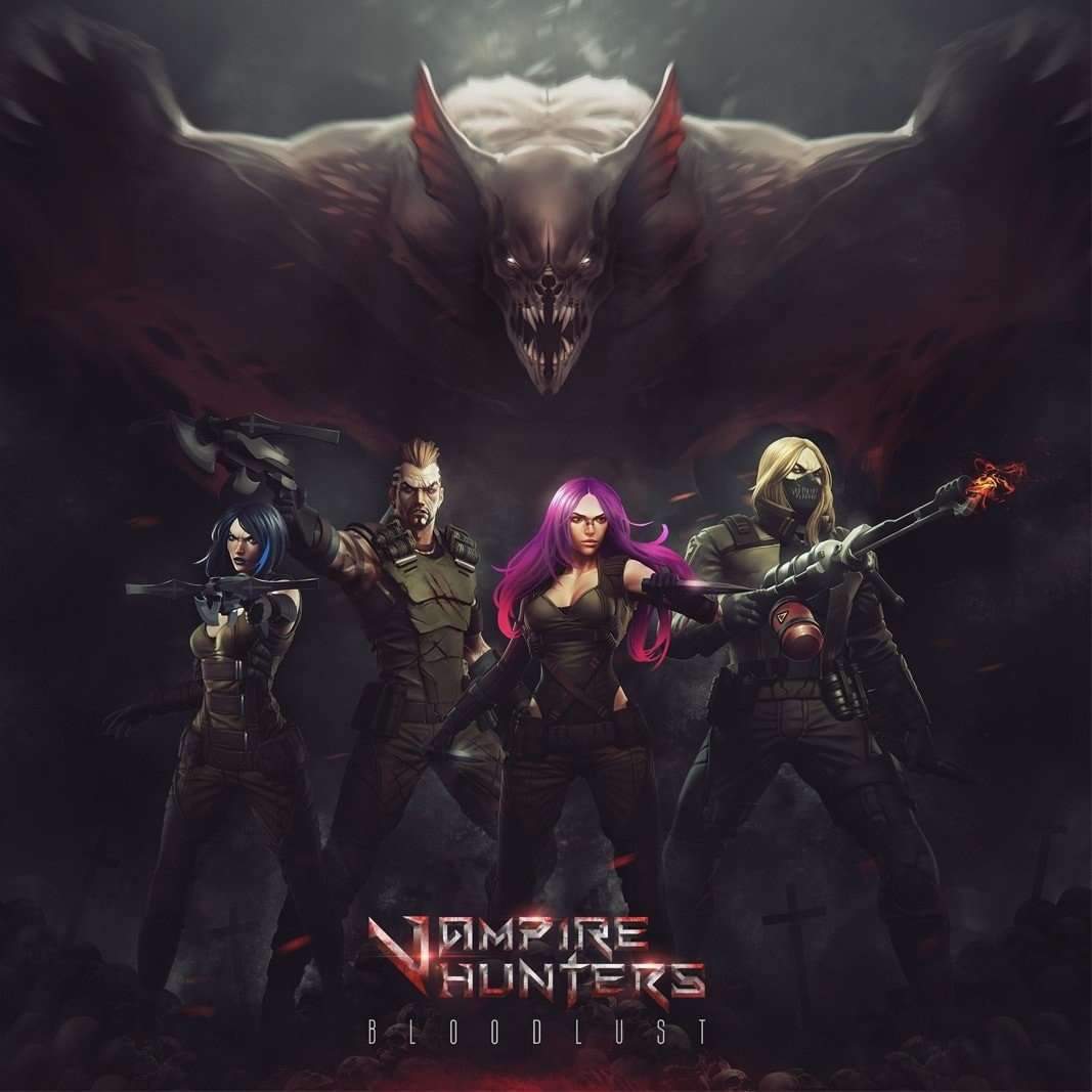 Vampire Hunters: Slayer Pledge Nivel (Kickstarter Special) Juego de mesa de Kickstarter Dark Gate Games