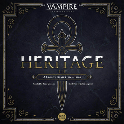 Vampire: The Masquerade – Heritage (Kickstarter Special) Kickstarter Board Game Nice Game Publishing KS800292A