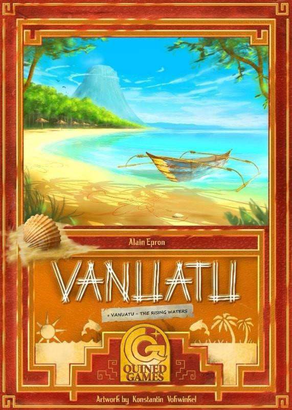 Vanuatu anden udgave (Kickstarter Special) Kickstarter Board Game Quined Games