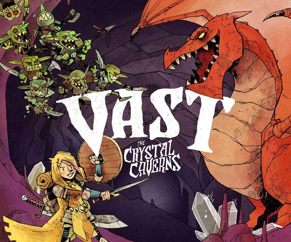 Vast: The Crystal Caverns (Kickstarter Special) Kickstarter Board Game Leder Games KS800134A