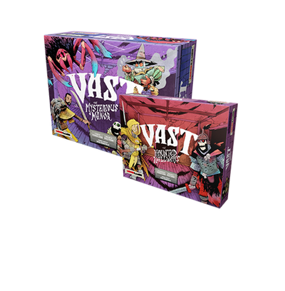 Vast: The Mysterious Manor Paladin Pledge Plus Haunted Hallways Bundle (Kickstarter Special) Kickstarter Board Game Leder Games 672975032005 KS000823A