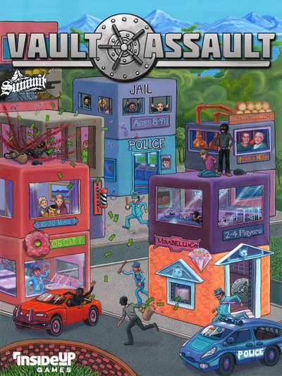 Vault Assault（Kickstarter Special）Kickstarterボードゲーム Inside Up Games
