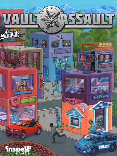 Vault Asalto (Kickstarter Special) Juego de mesa de Kickstarter Inside Up Games