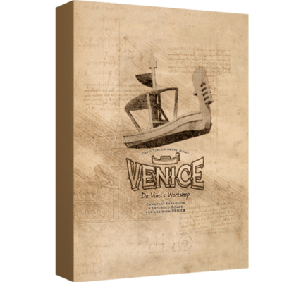 Venecia: expansión del taller de da Vinci (Kickstarter pre-pedido especial) Expansión del juego de mesa de Kickstarter Braincrack Games KS001009B